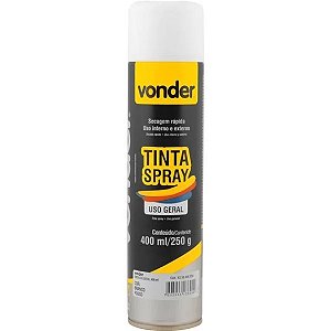 SPRAY VONDER BRANCO FOSCO 400ML 498629