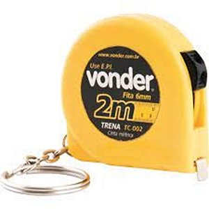 TRENA VONDER PVC 2 METROS 6MM CHAVEIRO 405701