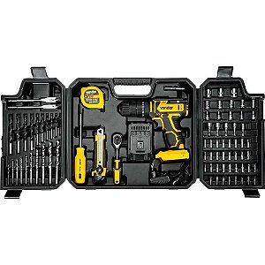 PARAFUSADEIRA BATERIA 20V VONDER PFV078 KIT BIV 826316