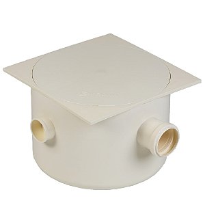 CAIXA SIFONADA QUADRADO BRANCO 250X172X50 0924 KRONA 766143