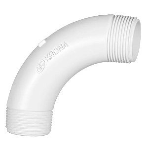 CURVA BRANCO 11/4 COM ROSCA 228 KRONA 461520