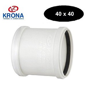 LUVA ESGOTO 40MM DE CORRER 0649 KRONA 332011