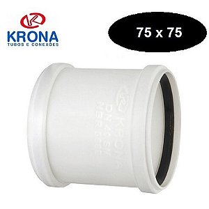 LUVA ESGOTO 75MM DE CORRER 0651 KRONA 459631