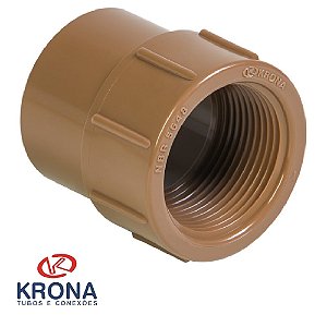 LUVA MARROM 11/2 COM ROSCA 0492 KRONA 458821
