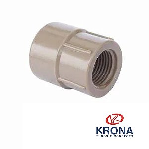 LUVA MARROM 3/4X1/2 COM ROSCA 0489 KRONA 458791