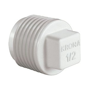 PLUG BRANCO 1/2 ROSCA 0293 KRONA 461806