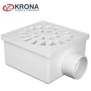 RALO SIFONADO QUADRADO BRANCO 100X52X40 Nº 43 0931 KRONA 459976