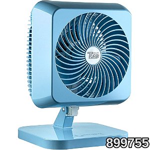 VENTILADOR DE MESA TURBO 40CM AZUL 127V 62-4105 VENTIDELTA 899755
