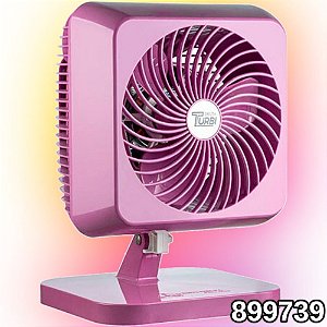 VENTILADOR DE MESA TURBO 40CM ROSA 127V 62-4106 VENTIDELTA 899739