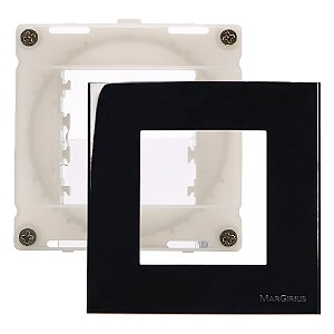 PLACA SLEEK MÓVEIS 2P COM S PR 0924 20924 MARGIRIUS 896497
