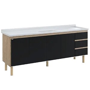 GABINETE ATENAS 192,2 PRETO 584615 AJ RORATO 822582