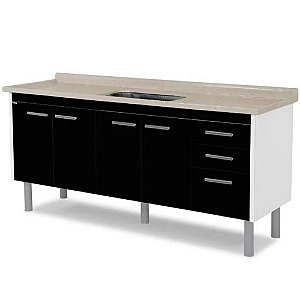 GABINETE VALENZA 192,2 PRETO 560642 AJ RORATO 731293