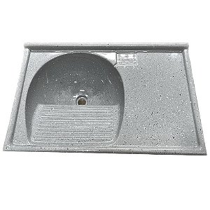 TANQUE BANCADA 79,5X52 PRETO 501908 AJ RORATO 742937