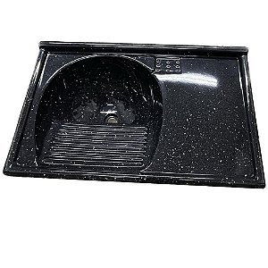 TANQUE BANCADA 79,5X52 PRETO 501908 AJ RORATO 742937