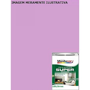 LÁTEX SUPER 18 LITROS VIOLETA 172L MONTECOR TINTAS 342963