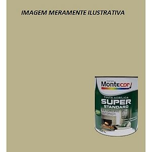 LÁTEX SUPER 3,6 LITROS MARFIM 69G MONTECOR TINTAS 343005
