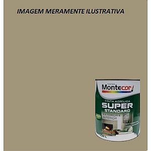 LÁTEX SUPER 3,6 LITROS PÉROLA 0071G MONTECOR TINTAS 343722
