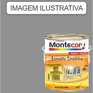 ESMALTE SINTÉTICO 1/16 ALUMÍNIO 14D MONTECOR TINTAS 694770