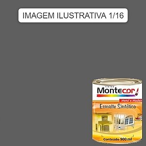 ZARCÃO 1/16 CINZA 0032D MONTECOR TINTAS 681822