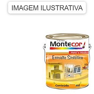 ESMALTE SINTÉTICO 1/16 BRANCO FOSCO 127D MONTECOR TINTAS 694975