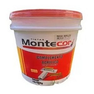 MASSA CORRIDA ACRÍLICA 25KG 26BAL15 MONTECOR TINTAS 673803