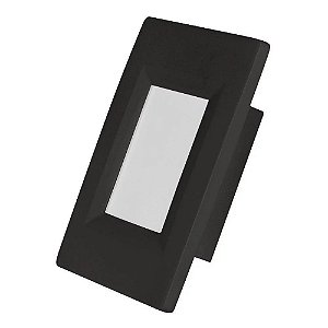 LUMINÁRIA BALIZADOR LED BLUMENAU 2W 3000K PRETO