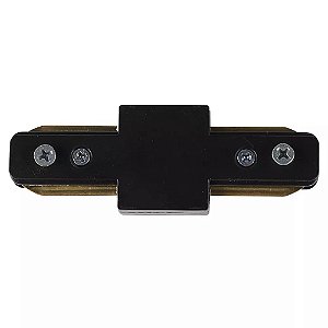 CONECTOR RETO PARA TRILHO BLUMENAU SLIM PRETO 30021101 781622