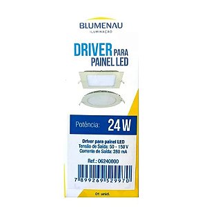 DRIVER BLUMENAU 24W PARA PAINEL DE LED 611840