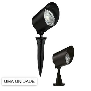 LUMINÁRIA ESPETO LED BLUMENAU 5W IP65 6500K PTO