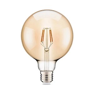 LÂMPADA LED BLUMENAU GLOBO 4W 2400K G125 BI