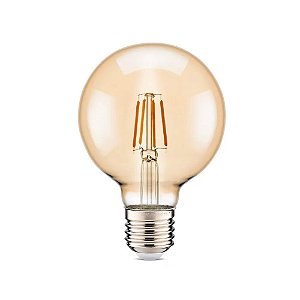 LÂMPADA LED BLUMENAU GLOBO 4W 2400K G95 BIV