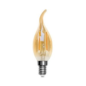 LÂMPADA LED BLUMENAU VELA 2W 2200 127V E14