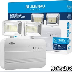 LUMIN EMERG BLUMENAU 2FAROIS 18W 6500K