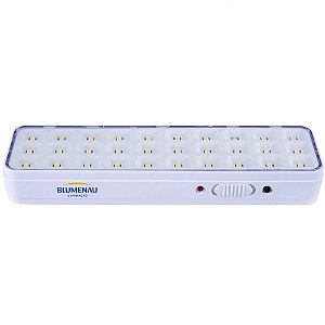 LUMINÁRIA DE EMERGÊNCIA BLUMENAU 30LEDS 1W BIVOLT 391