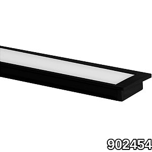 PERFIL LED BLUMENAU EMB 24X7X3 PT ALUM