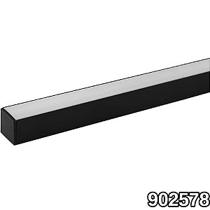 PERFIL LED BLUMENAU SOB 23X23X3 PT ALUM