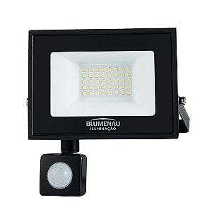 REFLET LED BLUMENAU 50W 6500K COM SENSOR