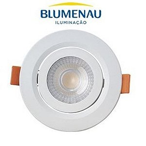 LUMINÁRIA SPOT LED BLUMENAU EMB 6W REDONDO 4100K BIVOLT
