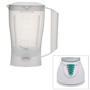 COPO PARA LIQUIDIFICADOR 1011 BLACKDECKER CLEAN TRANSLÚCIDA CRISTAL MEBRASI 711624