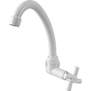 TORNEIRA PARA PIA DUDA ROMA PAREDE BRANCO/BRANCO 1/2 640700 908037