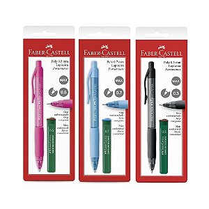 Lapiseira Poly + Grafite 0.5 mm - Faber-Castell - Unidade