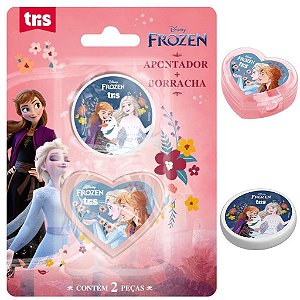 Kit Apontador Com Depósito + Borracha – Cart C/2 UN – Frozen