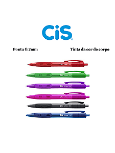 Caneta Esferográfica Línea RT 0.7mm Cis UNIDADE