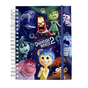 Caderno Smart Universitário Divertidamente  com folhas reposicionaveis - DAC