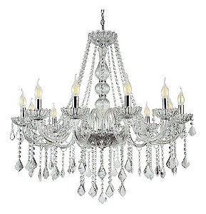 Lustre pendente com 12 braços modelo COD10053
