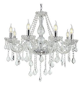 Lustre pendente com 8 braços modelo COD10050