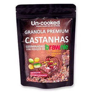 Granola de Castanhas com Brawnie Zero Açúcar e Sem Glúten - Uncooked - 250 g