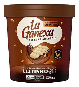 Pasta De Amendoim La Ganexa Leitinho Black 1 Kg