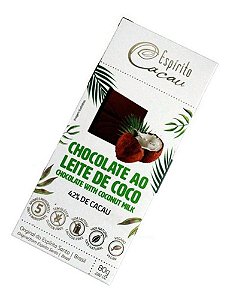 Chocolate Espírito Cacau 42% Ao Leite De Coco Unidade - 80 g