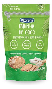 Farinha De Coco Em Pouch -  Vitorena - 250 G